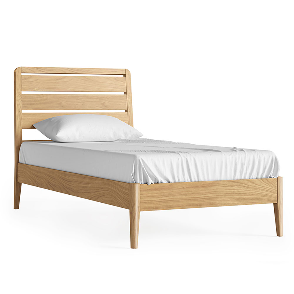 Dover Light Oak 3' Single Bed