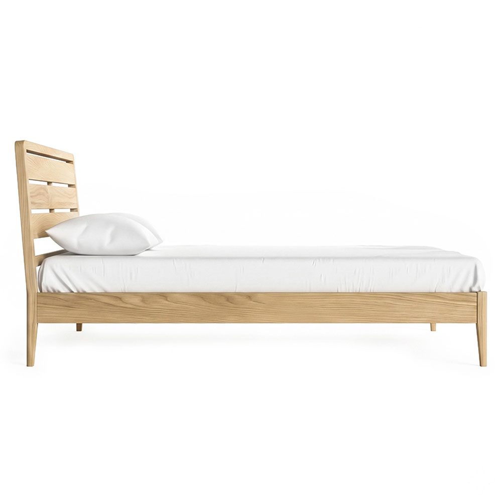 Dover Light Oak 5' King Size Bed