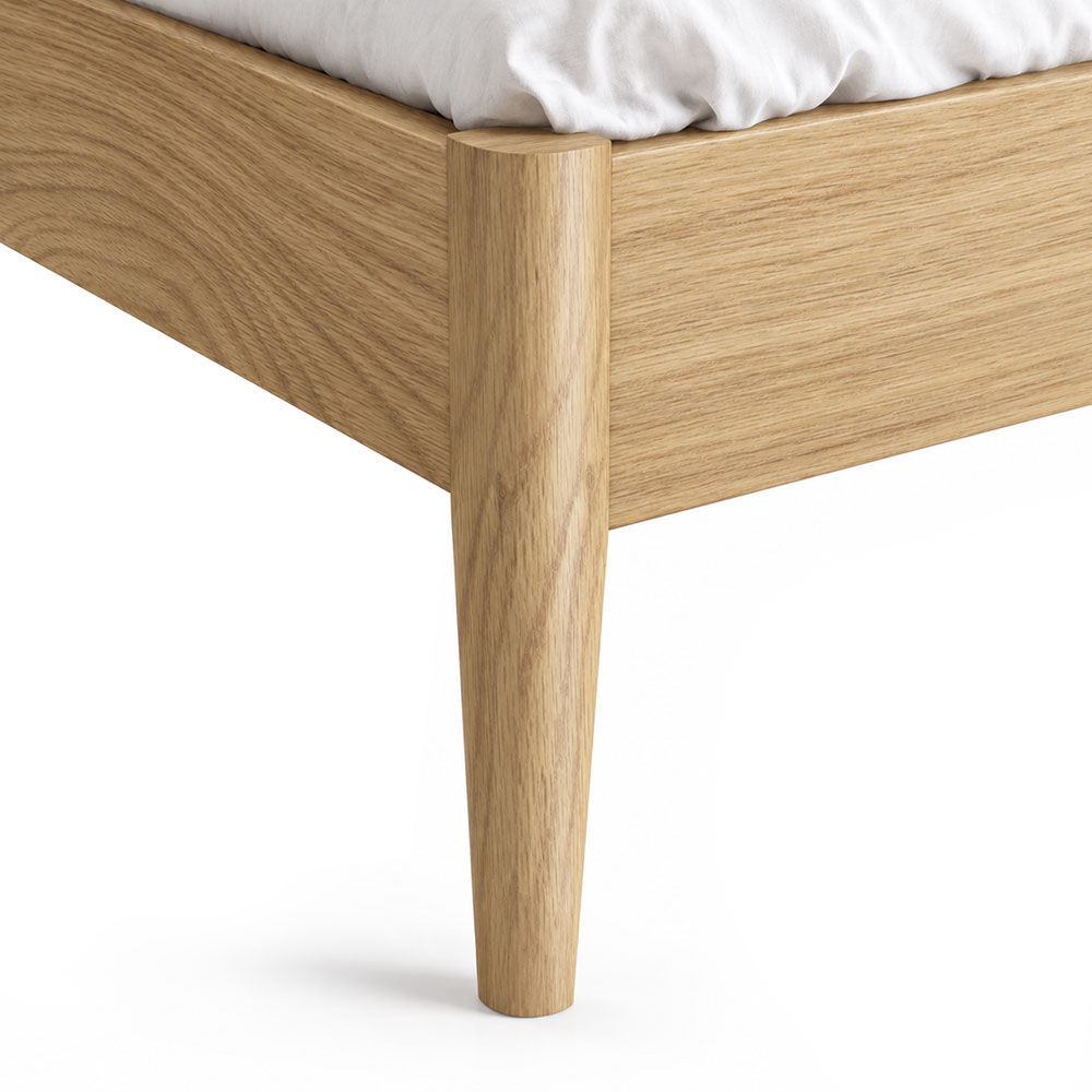 Dover Light Oak 5' King Size Bed