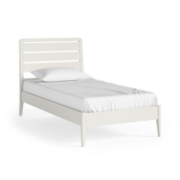 Folkestone White 3′ Single Bed