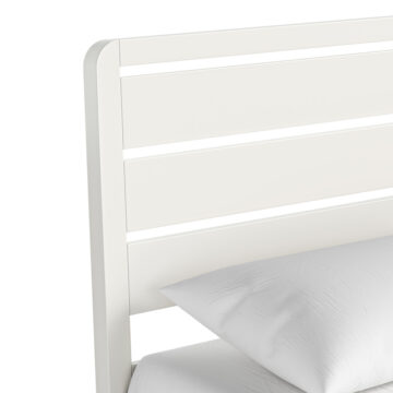 Folkestone White 3′ Single Bed