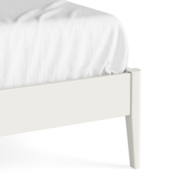 Folkestone White 3′ Single Bed