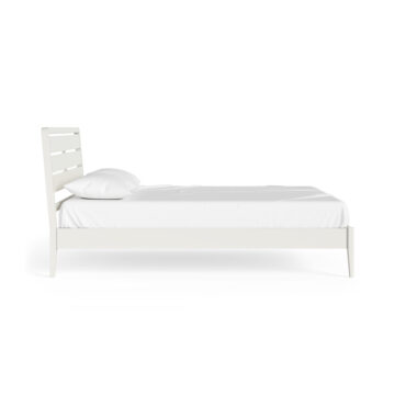 Folkestone White 5′ King Size Bed