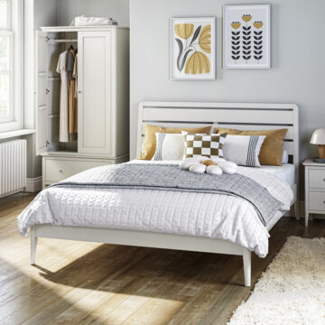 Folkestone White 5' Bed | Assembly Required