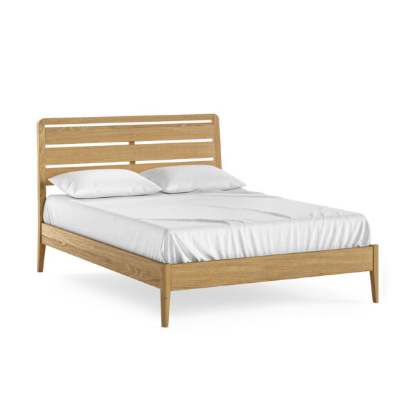 Dover Light Oak 4'6 Bed