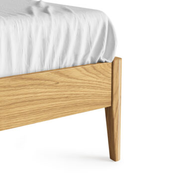 Dover Light Oak 5′ King Size Bed | Clearance