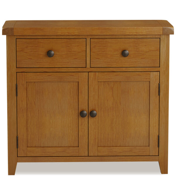Easton Oak 2 Door 2 Drawer Sideboard | Fully Assembled