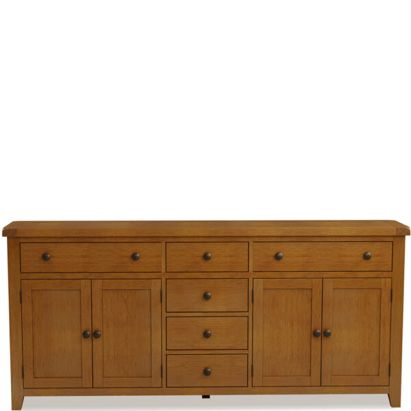 Easton Oak Multi Sideboard | Fully Assembled