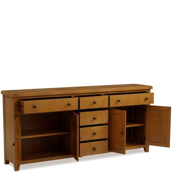 Easton Oak Multi Sideboard | Fully Assembled