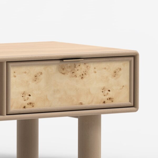 Metro Burl Coffee Table | Assembly Required