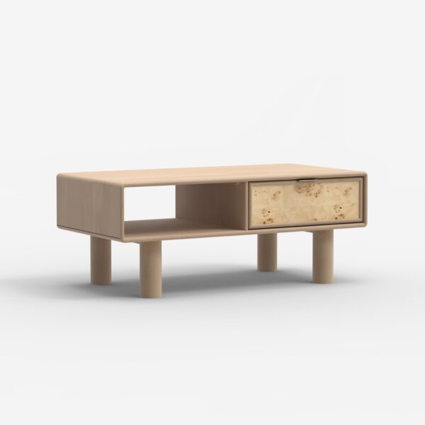 Metro Burl Coffee Table | Assembly Required