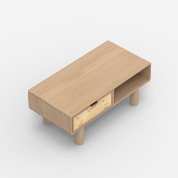 Metro Burl Coffee Table | Assembly Required