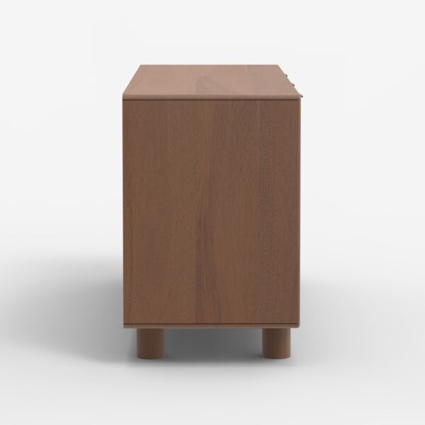 Metro Burl Three Door Cabinet | Assembly Required