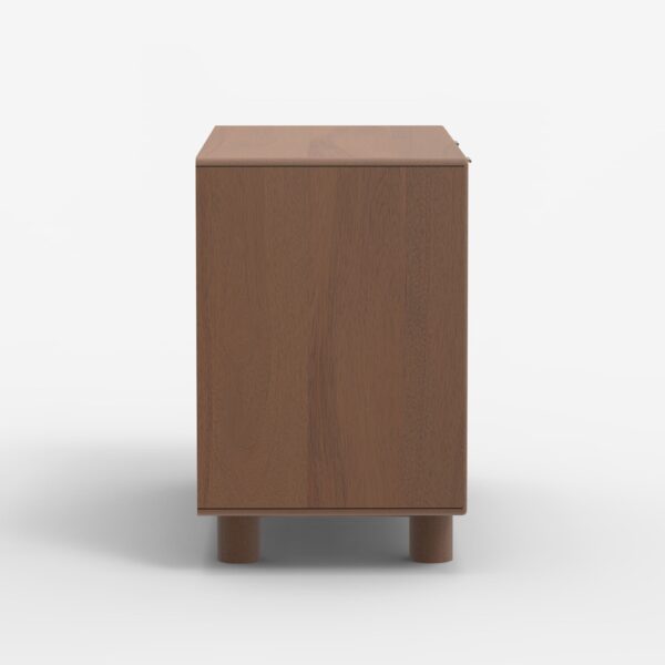 Metro Burl Two Door Cabinet | Assembly Required