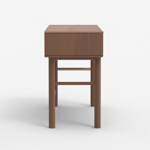 Metro Burl Two Drawer Console Table | Assembly Required