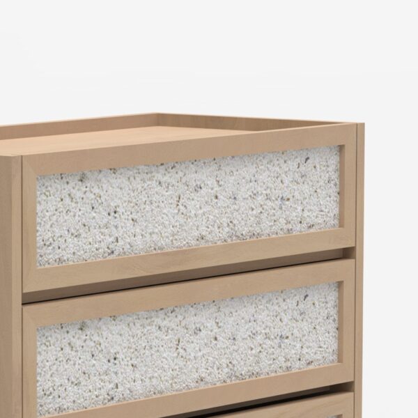 Oxen Three Drawer Chest - Light Mango | Assembly Required