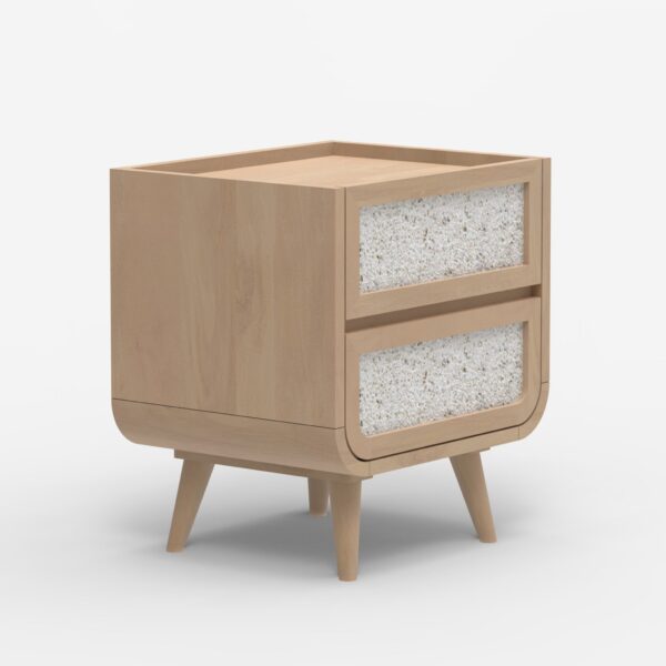Oxen Two Drawer Side Table | Assembly Required