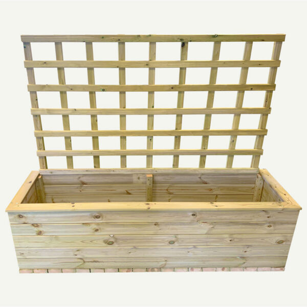 Deluxe Extra Large Trough With Trellis 183X52X58 | Assembly Required