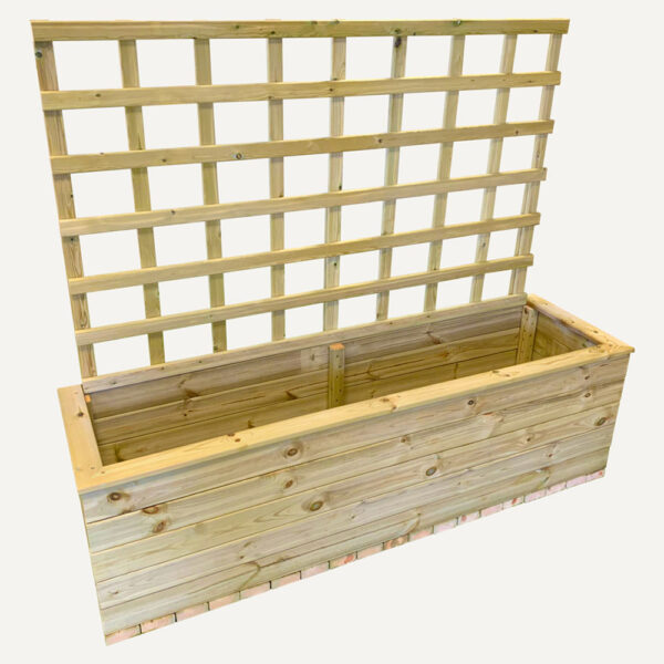 Deluxe Extra Large Trough With Trellis 183X52X58 | Assembly Required