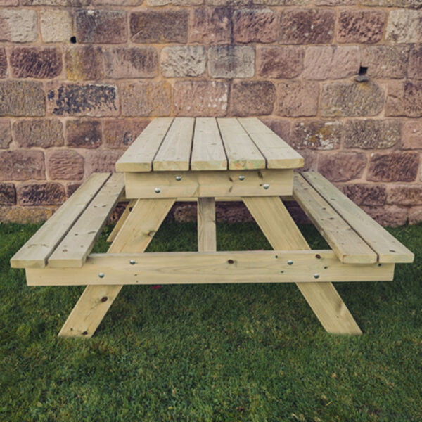 Traditional Picnic Table 1395mm Long | Assembly Required