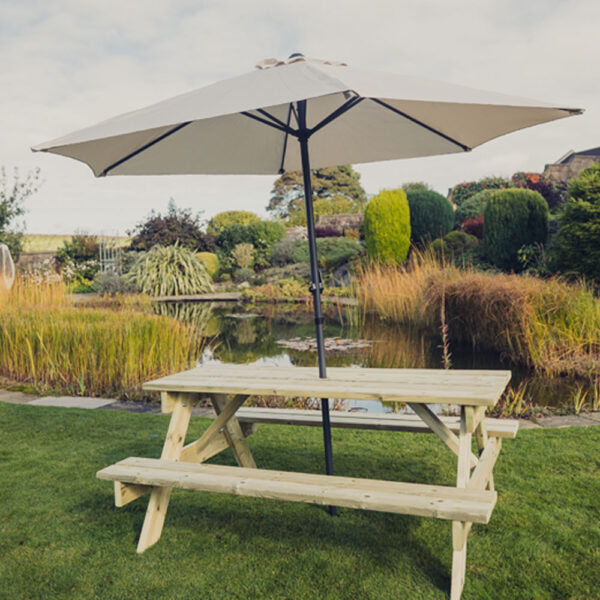 Traditional Picnic Table 1795mm Long | Assembly Required
