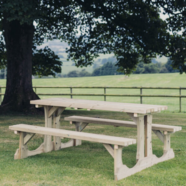 Lunar Picnic Table 1800 | Assembly Required