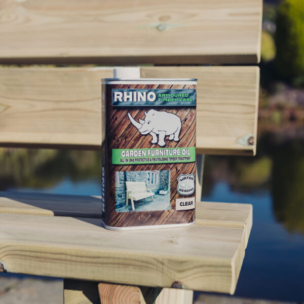 Rhino Valley Clear Wood Oil 1 Ltr Tin