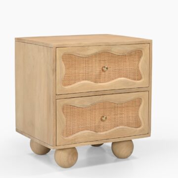Reynold Two Drawers Side Table