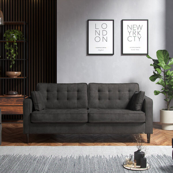 Northrup - 3 Seater Sofa Pewter