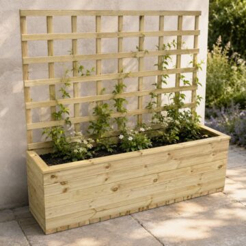 Deluxe Extra Large Trough With Trellis 183X52X58