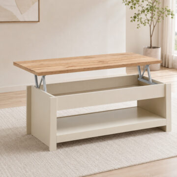 Leigh Cream Lift Up Coffee Table