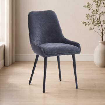 Manta Graphite Grey Dining Chair
