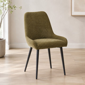 Manta Olive Green Dining Chair