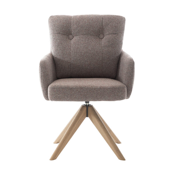 Cosgrove Fabric Dining Chair Blush Granite | Assembly Required