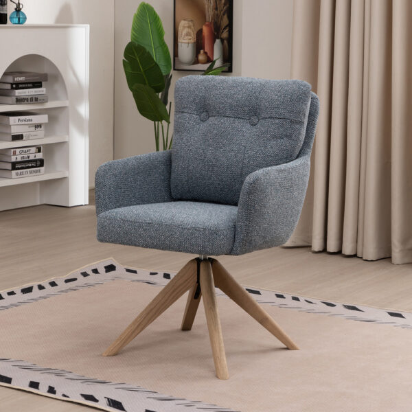 Cosgrove Fabric Dining Chair Storm Teal | Assembly Required