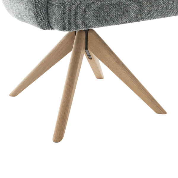 Cosgrove Fabric Dining Chair Storm Teal | Assembly Required