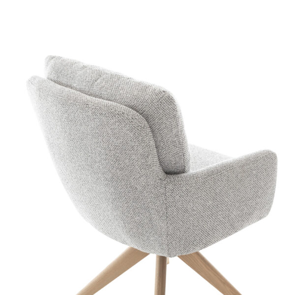 Cosgrove Fabric Dining Chair Silver Grey | Assembly Required