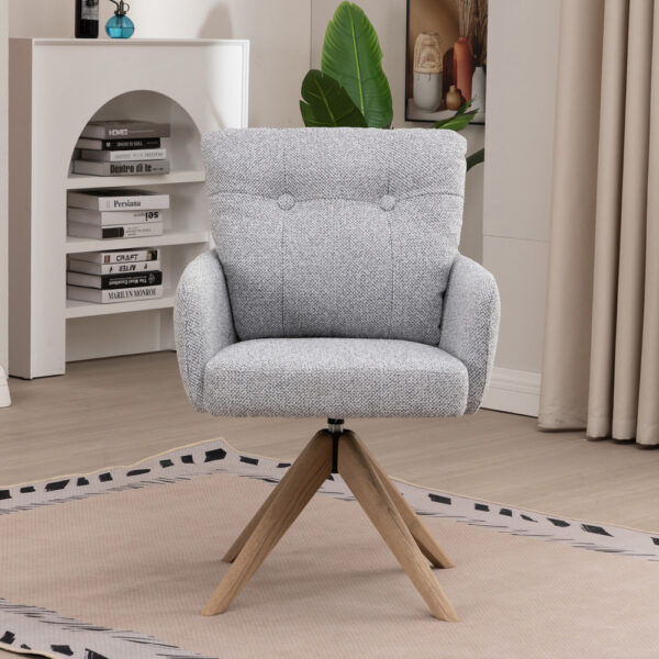 Cosgrove Fabric Dining Chair Silver Grey | Assembly Required