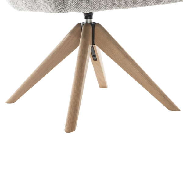 Cosgrove Fabric Dining Chair Silver Grey | Assembly Required