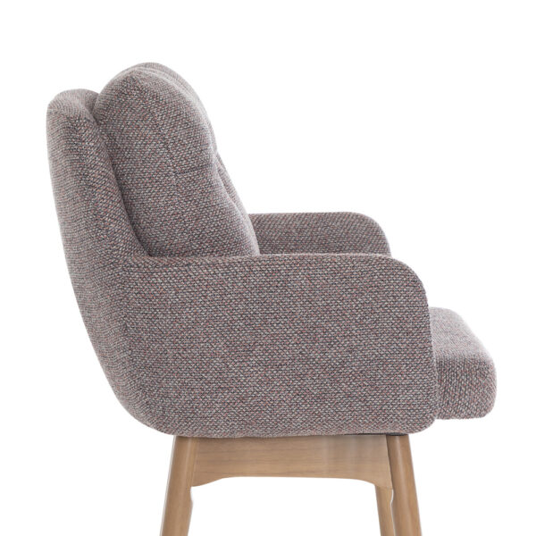 Cosgrove Fabric Counter Stool Blush Granite | Assembly Required