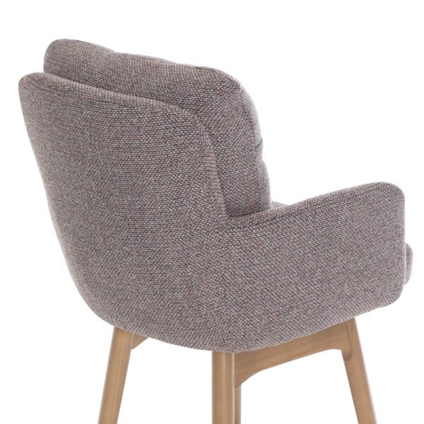 Cosgrove Fabric Counter Stool Blush Granite | Assembly Required