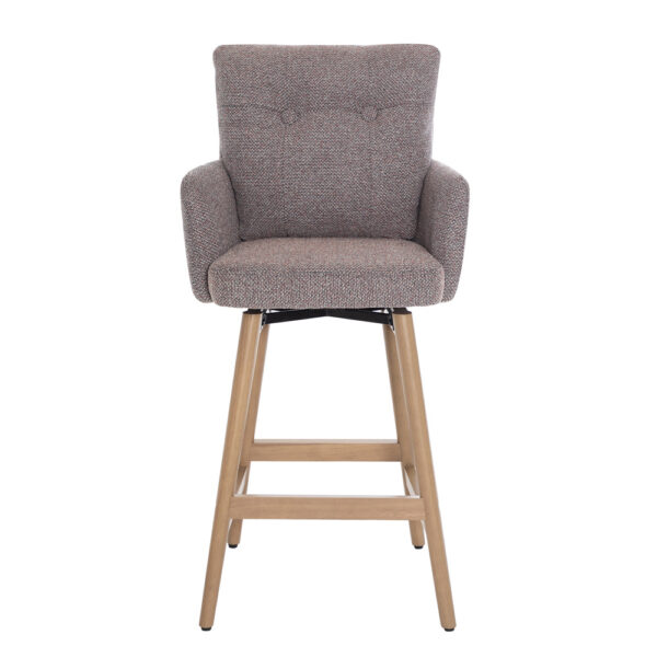 Cosgrove Fabric Counter Stool Blush Granite | Assembly Required
