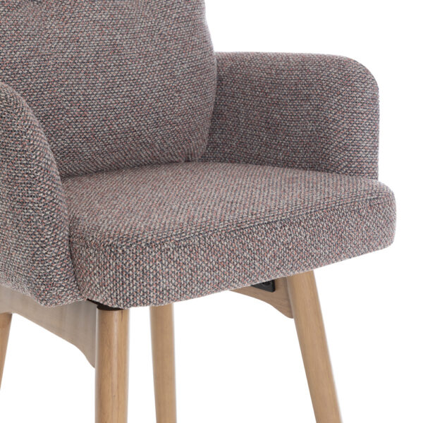 Cosgrove Fabric Counter Stool Blush Granite | Assembly Required