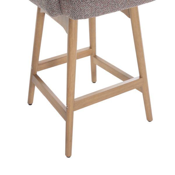 Cosgrove Fabric Counter Stool Blush Granite | Assembly Required