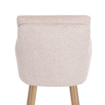 Cosgrove Fabric Counter Stool Blush Pink