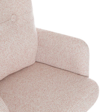 Cosgrove Fabric Counter Stool Blush Pink
