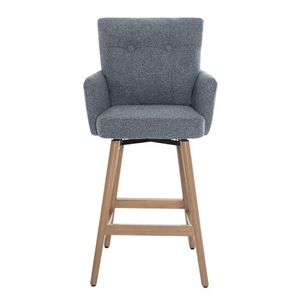 Cosgrove Fabric Counter Stool Storm Teal | Assembly Required