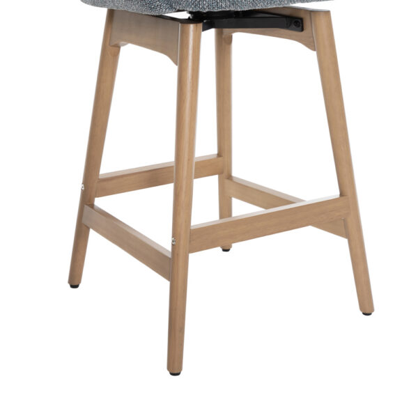 Cosgrove Fabric Counter Stool Storm Teal | Assembly Required