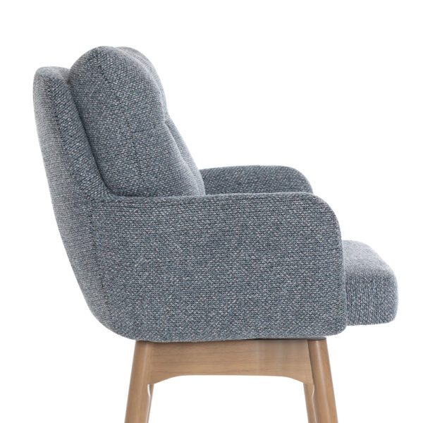Cosgrove Fabric Counter Stool Storm Teal | Assembly Required