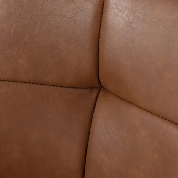 Harley Dining Chair Tan PU | Assembly Required